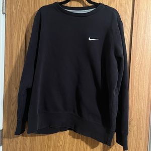 Black Large Nike Crewneck